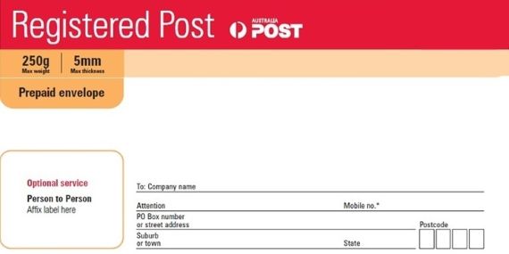 registered post tracking